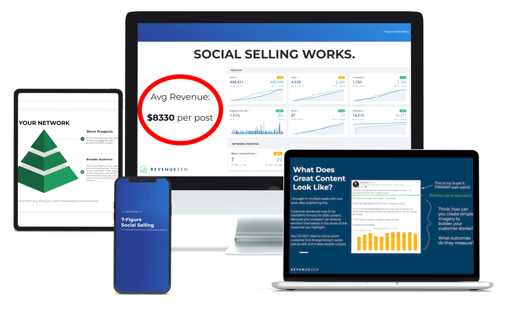 RevenueZen Social Selling Course Slides
